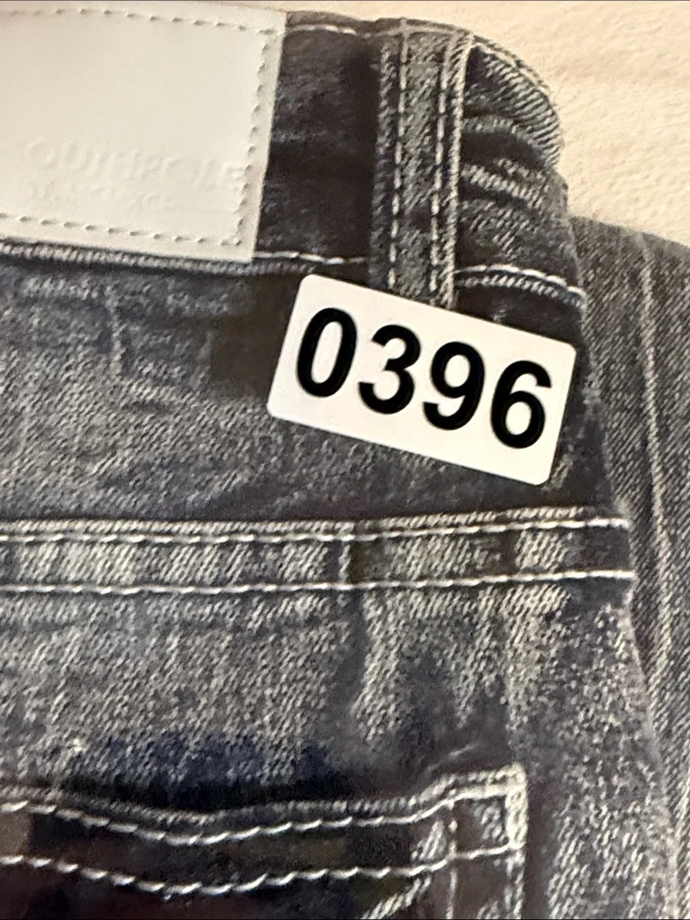 Kids Black Washed Slim Fit Jeans